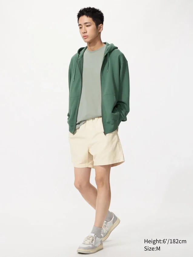 Pantaloncini comodi da uomo in misto lino | 5″ Pantaloncini comodi da uomo in misto lino | 5″