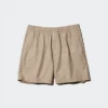 Pantaloncini comodi da uomo in misto lino | 5″ Pantaloncini comodi da uomo in misto lino | 5″