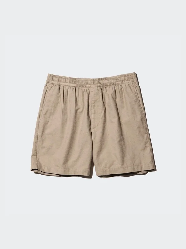 Pantaloncini comodi da uomo in misto lino | 5″ Pantaloncini comodi da uomo in misto lino | 5″