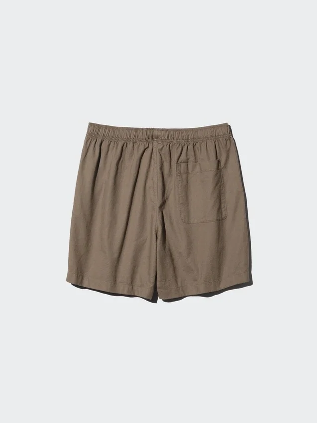 Pantaloncini comodi da uomo in misto lino | 5″ Pantaloncini comodi da uomo in misto lino | 5″