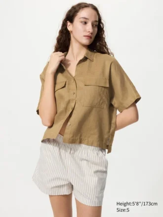 Pantaloncini da donna in cotone | A righe