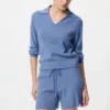 Pantaloncini da donna in maglia a costine lavabili Pantaloncini da donna in maglia a costine lavabili