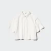 Pantaloncini da donna in nylon dal taglio squadrato | Maniche corte Pantaloncini da donna in nylon dal taglio squadrato | Maniche corte
