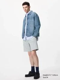 Pantaloncini da uomo AIRism in cotone