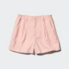 Pantaloncini in cotone e lino per bambini Pantaloncini in cotone e lino per bambini