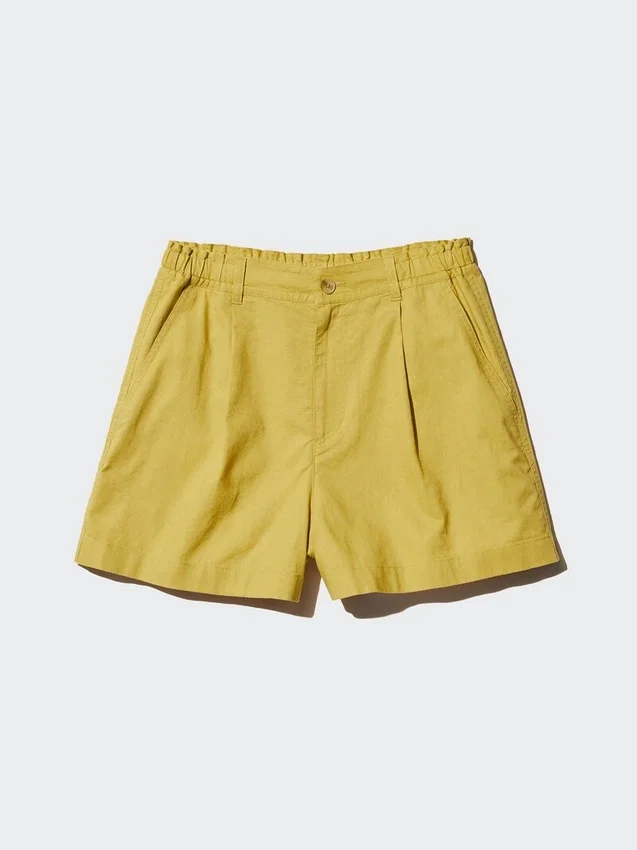 Pantaloncini in cotone e lino per bambini Pantaloncini in cotone e lino per bambini