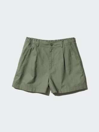 Pantaloncini in cotone e lino per bambini Pantaloncini in cotone e lino per bambini