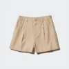 Pantaloncini in cotone e lino per bambini Pantaloncini in cotone e lino per bambini