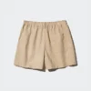 Pantaloncini in cotone e lino per bambini Pantaloncini in cotone e lino per bambini