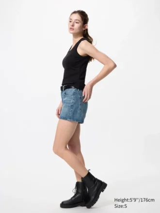 Pantaloncini in denim da donna | 3,5″