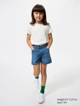 Pantaloncini in denim per bambini Pantaloncini in denim per bambini