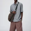 Pantaloncini larghi a pieghe da uomo | 12,5″ Pantaloncini larghi a pieghe da uomo | 12,5″
