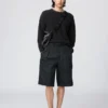 Pantaloncini larghi a pieghe da uomo | 12,5″ Pantaloncini larghi a pieghe da uomo | 12,5″