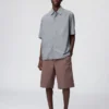 Pantaloncini larghi a pieghe da uomo | 12,5″ Pantaloncini larghi a pieghe da uomo | 12,5″