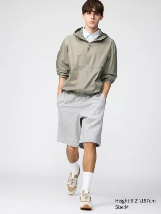 Pantaloncini larghi unisex in felpa Pantaloncini larghi unisex in felpa