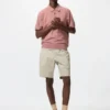 Pantaloncini slim elasticizzati da uomo | 9″ Pantaloncini slim elasticizzati da uomo | 9″