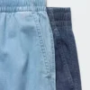 Pantaloncini unisex elasticizzati | Denim | 8″ Pantaloncini unisex elasticizzati | Denim | 8″