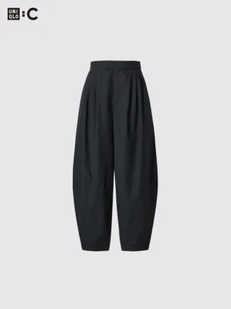 Pantaloni a palloncino in cotone da donna