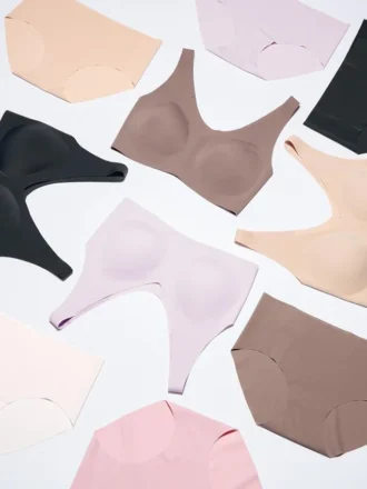 Pantaloni a vita bassa AIRism Ultra senza cuciture da donna