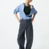 Pantaloni a zampa in jersey da donna Pantaloni a zampa in jersey da donna