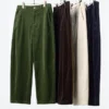 Pantaloni a zampa in velluto a coste da donna Pantaloni a zampa in velluto a coste da donna