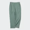Pantaloni affusolati da donna in misto lino e cotone Pantaloni affusolati da donna in misto lino e cotone