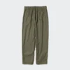 Pantaloni affusolati da donna in misto lino e cotone Pantaloni affusolati da donna in misto lino e cotone