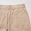 Pantaloni affusolati da donna in misto lino e cotone Pantaloni affusolati da donna in misto lino e cotone