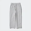 Pantaloni affusolati da donna in misto lino e cotone | A righe Pantaloni affusolati da donna in misto lino e cotone | A righe
