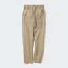 Pantaloni affusolati in lino e cotone da donna | Taglia alta Pantaloni affusolati in lino e cotone da donna | Taglia alta