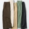 Pantaloni alla caviglia da donna in cotone dal taglio morbido Pantaloni alla caviglia da donna in cotone dal taglio morbido