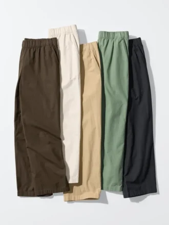 Pantaloni alla caviglia da donna in cotone dal taglio morbido Pantaloni alla caviglia da donna in cotone dal taglio morbido