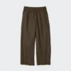 Pantaloni alla caviglia da donna in cotone dal taglio morbido