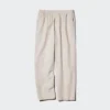 Pantaloni alla caviglia da uomo in misto lino | A righe