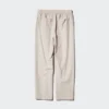 Pantaloni alla caviglia da uomo in misto lino | A righe