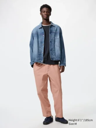 Pantaloni alla caviglia elasticizzati unisex