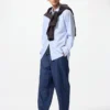 Pantaloni alla caviglia elasticizzati unisex | Denim