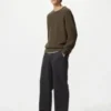 Pantaloni alla caviglia elasticizzati unisex | Denim
