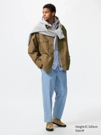 Pantaloni alla caviglia elasticizzati unisex | Denim