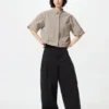 Pantaloni cargo a zampa d’elefante da donna Pantaloni cargo a zampa d’elefante da donna