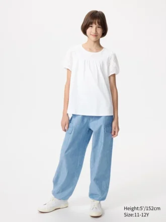 Pantaloni cargo da bambino | Chambray