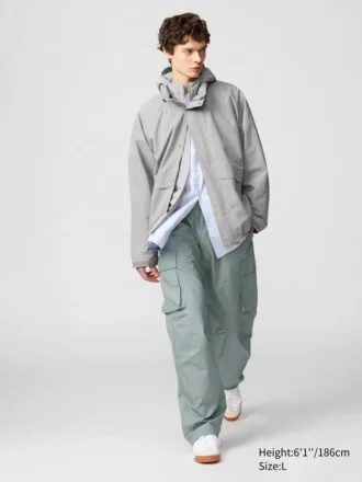 Pantaloni cargo larghi da uomo