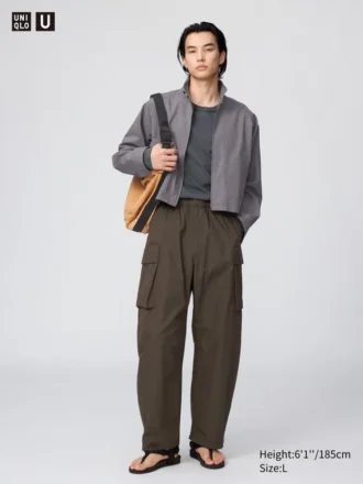 Pantaloni cargo larghi unisex