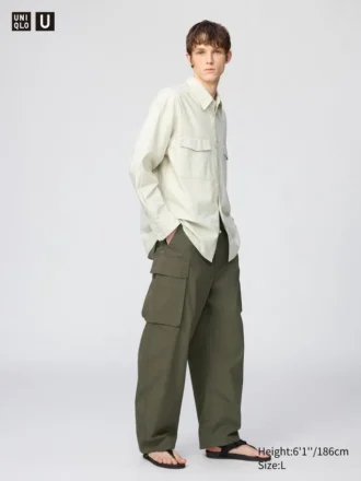 Pantaloni cargo larghi unisex