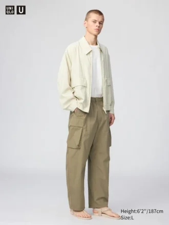Pantaloni cargo larghi unisex