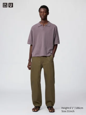 Pantaloni chino larghi da uomo Pantaloni chino larghi da uomo