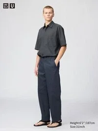 Pantaloni chino larghi da uomo