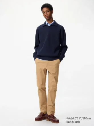 Pantaloni chino slim da uomo