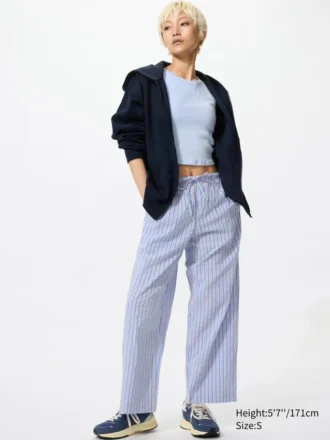 Pantaloni comodi da donna | A righe