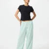 Pantaloni comodi da donna in misto lino Pantaloni comodi da donna in misto lino